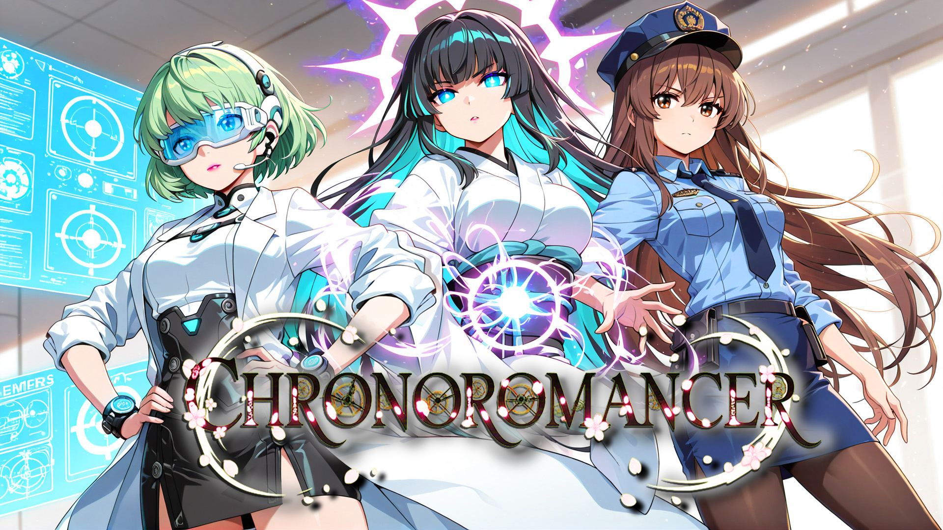 A group of Chronoromancer characters