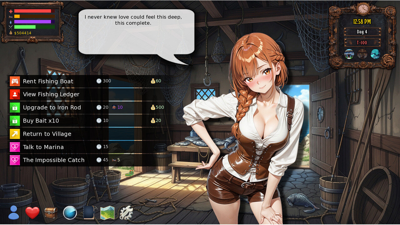 Marina Character Scene